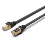 Unitek C1897BK-2M CAT.7 SSTP RJ45 (8P8C) Flat Ethernet CableM/M2M(6.5ft)Black