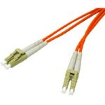 LC/LC Duplex 62.5/125 15M (49') Multimode FiberPatch Cable with Clips Orange #KH-LCLCDM-15