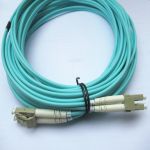 Fiber Cable LC/LC Duplex Multimode OM4 50M  OM3 Compatible