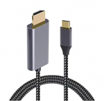 USB-C to HDMI Cable 4K@ 60hz 6' Braided CableGrey