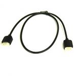 Premium HDMI 2.0 Cable 0.61M (2') BlackSupports 4K@60Hz 18Gps