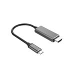 USB-C to HDMI A/M 4K@60Hhz Cable 6' GreySupports HDCP 1.4