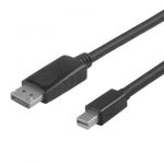 Mini DisplayPort to DisplayPort V1.2 4K@60HzM/M Cable Bi-Directional 6'