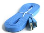 Micro USB to USB  Charging & Data SYNC 1M (3') M/M Blue