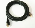 HDMI 2.1V M/M Gold-plated connector 28AWG 10ftBlackBare Copper Support HDR UHD 8K@60Hz 48Gbps