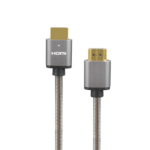 Stainless Steel 8K HDMI Male to Male Cable48Gbpstransmission speedSupport 8K@60Hz resolution2.0M(6.6ft)Grey