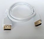 HDMI2.0 A Male to A Male Cable 3' White Supports4K@60Hz  resolution