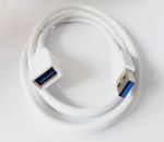 USB3.0 AM to AF Extension Cable 3' (1M)  White