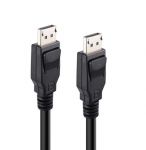 Displayport 1.4 Male/Male Cable 20' Black 28AWGSupports 8K@60Hz Dymanic HDR