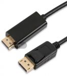 DisplayPort to HDMI Cable 6.5ft Gold Plated Support for 4K at 60Hz