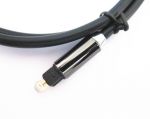 Toslink Cable 3.3ft Gold Plated BlackDigital Optical Cable