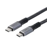 USB 4 20Gb/s 50W TYPE-CM/CM  Metal Shell Cable Support dual 4K@60Hz/Single 8K@60Hz 13ft Space Grey