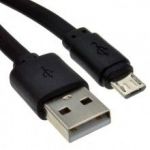 Micro USB Cable 0.5M (1.5') Black
