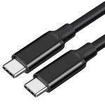 USB C 3.2 Gen 2 20Gbps 100W 4K@60Hz Cable can support data charge and video 6ft(2M) Black