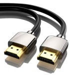 Slim 8K ULTRA High Speed HDMI Cable with EthernetGold Plated6ftBlack