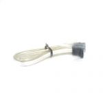 SATAII Cable Straight to Right Angle 24in w/ Metal Latch