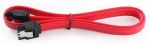 SATA3 6Gbit/s Cable w/Metal Latch M/M 36in RedStraight to Straight