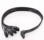 4 x8-Pin to 16 Pin Male PCI-E 5.0 12VHPWR 90 Degree Down Angled for Corsair PSU Adapter CableCompatible with RTX 4080/90