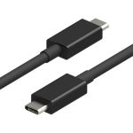 Thunderbolt 3 20Gbps Cable Black 3' 1M