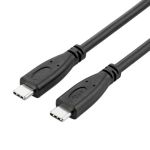 USB 3.1 TypeC Male to Male Cable 1ft Black