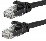 CAT5e Straight Patch 350MHz Network Cable 1' BLACK 