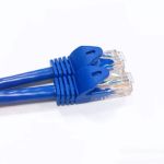 CAT5e Straight Patch 350MHz Network Cable 100' BLUE
