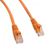CAT6 Crossover Patch 550MHz Network Cable 7' ORANGE