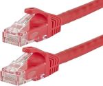 CAT6 Straight Patch 1' Red 550MHz UTP Cable