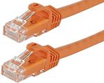 CAT6 Straight Patch 550MHz UTP Cable 2' Orange
