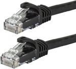 CAT6 Straight Patch 550MHz UTP Cable 5' BLACK 