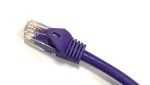 CAT6 Straight Patch 550MHz UTP Cable 7' Purple 