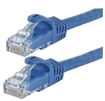 CAT6 Straight Patch 550MHz UTP Cable 10' BLUE 