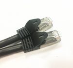 CAT6 Straight Patch 550MHz UTP Cable 100' Black