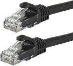 CAT6 Straight Patch 550MHz UTP Cable 150ft Black