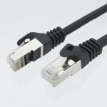 Cat7 Shielded Patch Cable 10' Black