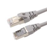 Cat7 Shielded Patch 28AWG Cable 25' Grey