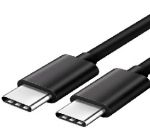 USB-C to USB-C Cable 6.5ft Black Max PD 96W