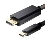 USB3.1 USB-C M to DP M Cable 6' Black Supports 4K/60Hz