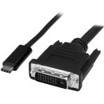USB-C to DVI  Cable  M/M 6' BlackSupports Windows & Mac OS