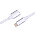USB 3.0 USB-C to USB-A Cable M/F 0.5M(1.5') White