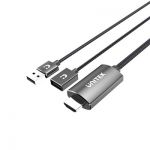 Unitek M1104A Mobile to HDMI Display Cable SpaceGrey + Black With Bluetooth For iOS and Android