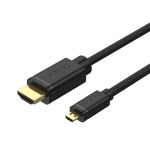 Unitek Y-C182 Micro HDMI (M) to HDMI (M) Cable 2M(6.5ft) Black