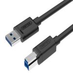 Unitek Y-C4006GBK USB3.0 Type-A (M) to Type-B (M)Cable 5ft