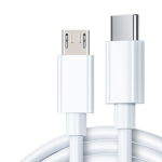 3' (1M) WhiteUSB Micro 2.0 to USB-C Cable