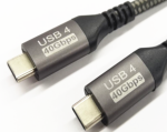 USB4.0 Gen3 40Gbps cable 4ft Grey