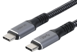 USB4.0 Type-CM/CM Cable 20Gb/s Support 4K@60Hz 100W(20V 5A) 
With E-mark 10ft