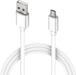 USB to Micro USB Cable 15' White