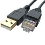 USB to RJ50 Cable6' Black