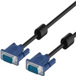 VGA Male to  Male Cable 6ft Black