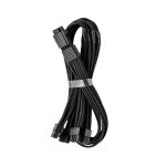 CableMod C-Series Pro ModFlex Sleeved 12VHPWR PCI-e Cable for Corsair Black 1 x 16-pin to 4 x 8-pin PCI-e cable